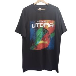 Todd Rundgren Utopia T Shirt Live Rock Music Massey Hall Toronto 2018 Size L